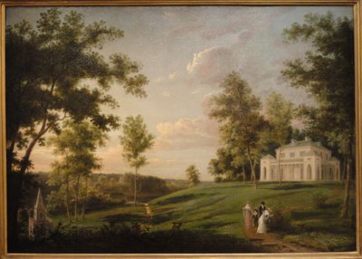 Southeast View of Sedgeley Park by Thomas Birch